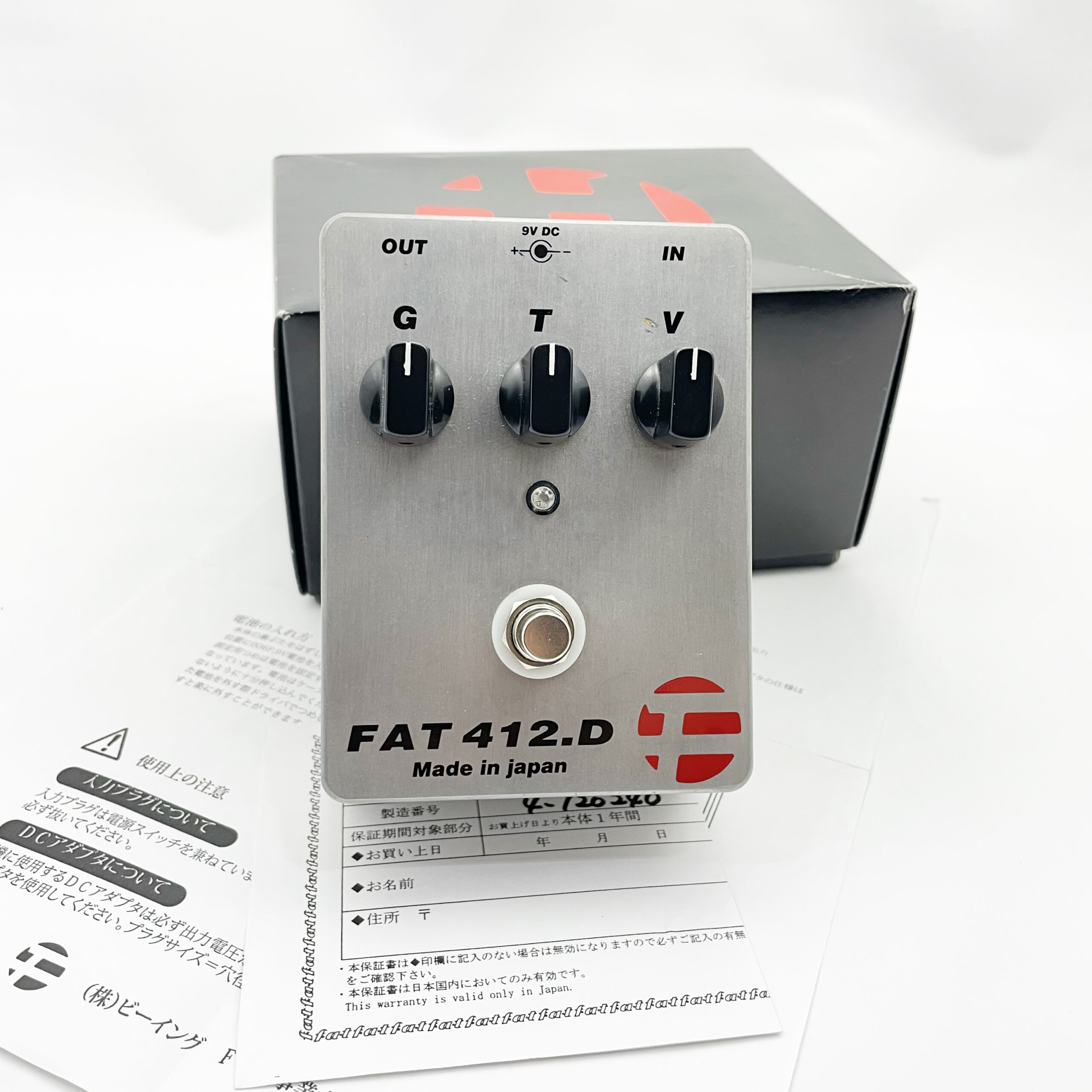 FAT 412D Over Drive412D - ギター