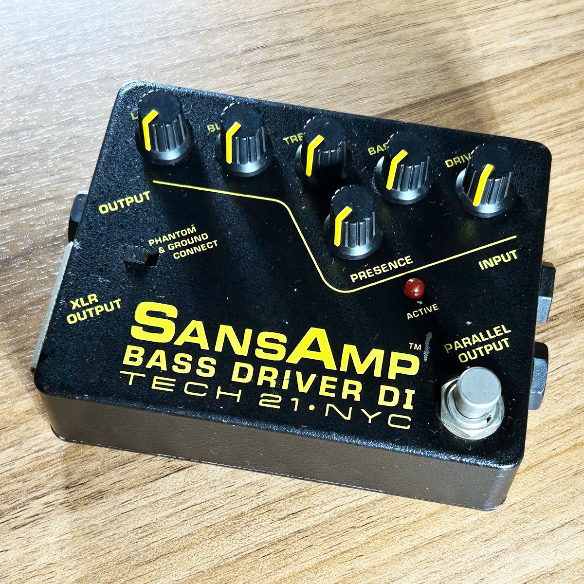 TECH21 SANSAMP BASS DRIVER DI V1 初期型 修理 - TOKYO EFFECTOR