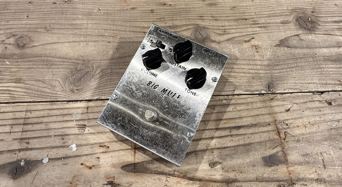 Electro-Harmonix Big Muff（Triangle Knob）修理