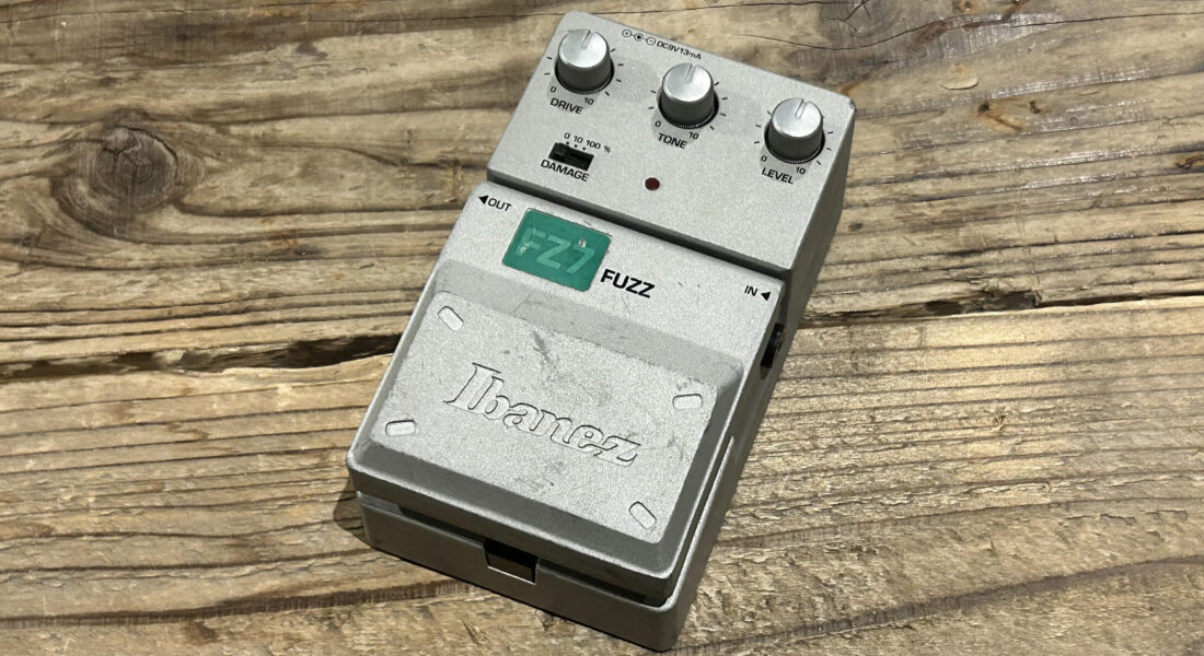 Ibanez FZ7 FUZZ修理